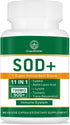 700MG Sod Superoxide Dismutase Supplement - High Potency Antioxidant for Cellular Health - 60 Capsules