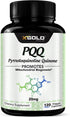 PQQ Supplement Veggie Capsules (Pyrroloquinoline Quinone), 99.7%+ Highly Purified - 120 CT