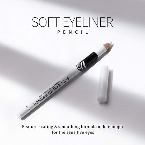 White Eyeliner Pencils for Professional Use, Soft, Waterproof, Long-Lasting Eyeshadow, Eye Brightener, Beauty Makeup