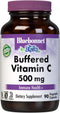 BlueBonnet Buffered Vitamin C 500mg Vegetable Capsules - 90 Count, White