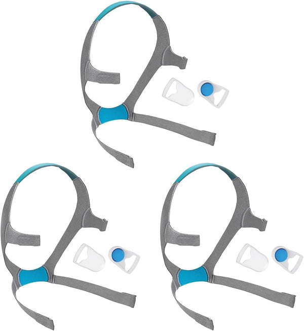 HITISPACE Airfit f20 Headgear, 3-Pack Replacement CPAP Mask Headgear Strap CPAP Supplies for