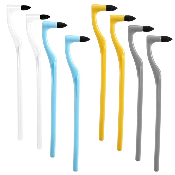 QfwdfcTrenz 8 Pcs Tooth Stain Eraser Tartar Polisher Stain Removers Dental Plaque Tartar