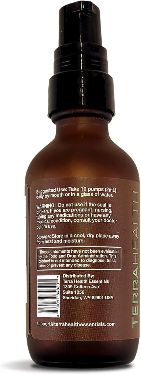 Terra Health Essentials - Liposomal Vitamin D3 + K2 for Bone Health & Calcium Absorption, 30 Day Supply
