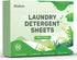 iKubon Laundry Detergent Sheets, Hypoallergenic Laundry Sheets Detergent, Eco Liquidless Laundry Detergent, No