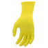 PIP Grippaz Jan San 12" Disposable Gloves 48-Pack, 6 Mil, Fish Scale Grip, Yellow, Large (67-306/L)