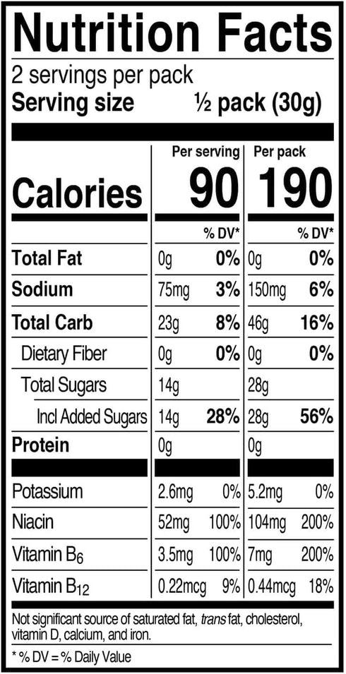 PROBAR - Bolt Organic Energy Chews, Orange, Non-GMO, Gluten-Free, Healthy Fast Fuel Gummies with Vitamins B & C, 2.1