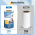 Lint Rollers for Pet Hair - Extra Sticky, 220 Sheets Lint Roller with 1 Handle and 2 Refills for Couch, Clothes