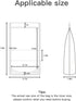 FireKylin 100 Pcs Resealable Bags, 4.7" x 7.9" Stand Up White Kraft Paper Bags with Zip Lock for Food Storage