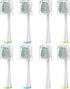 Replacement Toothbrush Heads for Waterpik Complete Care 5.0/9.0 (CC-01/WP-861), 10 Count, White, with Covers