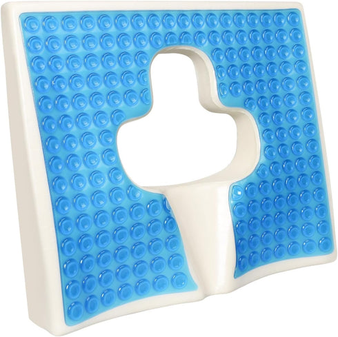 Memory Foam Seat Cushion,Anti-Slip Gel & Memory Foam Office Chair Cushions,Tailbone Pain