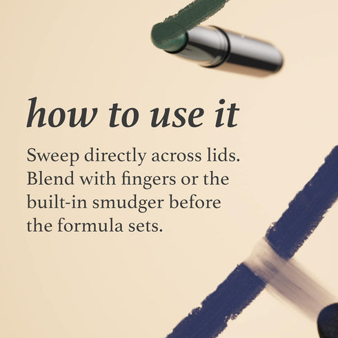 Julep Eyeshadow 101 Crème to Powder Stick, Waterproof Eyeshadow, Desert Matte