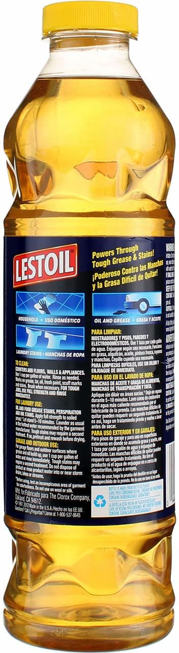 Lestoil 28 (Pack 3) Heavy Duty Multi-Purpose Cleanser, Ounce