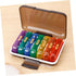 JOYOFREELY 7-Day Weekly Pill Organizer with Multi-Color Compartments, Portable Travel Medicine Case with Black Shell