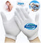 Kids Cotton Gloves 24pcs Soft White Moisturizing Eczema Gloves for Dry Hands SPA Inspection (X-Small)
