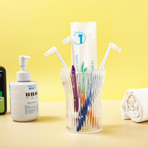 WLLHYF 4 Pcs Tuft Toothbrush Tufted Brush, Interspace Toothbrushes End-Tuft Tapered Toothbrush Soft Orthodontic