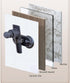 Wall-Mounted Suction Cup Holder for Hands Massage Gun