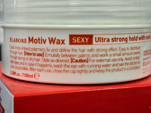 Motiv Wax Sexy, 3.38 fl oz./100ml
