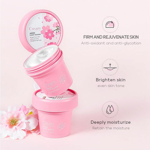 Cherry Blossom Skincare Sets, Skincare Gifts for Teenage Girls, Facial Kit, Pamper Sets for Women, Skin Care Sets &