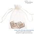 Parcelona French Crab Interlocking Savana Light Shell Medium Hair Clips, No Slip Ponytail Updo for Women