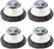 4 Pcs Stainless Steel Wool Scrubber with Handle, Cleaning Supplies for Dishes, Pots, Pans, Grills