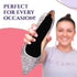 Ultra-Thin Shoe Inserts, Sweat & Odor Absorbent Insoles, Replaceable Barefoot Liners for Women’s Size 8-9, 4 Pairs