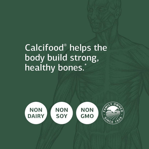 Standard Process Calcifood - Supports Calcium Absorption, Build Bone Strength with Calcium, Phosphorus