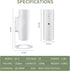 Oscentpro 130ml/1000 Waterless Diffuser for Essential Oils, Smart Aroma Diffuser for Home, Sq. Ft Scent Air Machine