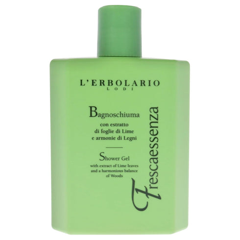 L'Erbolario Shower Gel – Toning Body Soap with Plant Extracts and Vitamin E, Energizing Body Wash - 8.4 oz