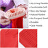 Rubber Cleaning Gloves, 3-Pairs Kitchen Dishwashing Gloves, Waterproof Reusable, Small
