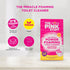 Stardrops The Pink Stuff Miracle Power Foaming Toilet Cleaner Self-Activating Formula for Deep Cleaning, Stain Removal