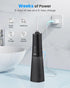 Cordless Water Flosser, Portable 300ML Dental Flosser with 9 Jet Tips, 5 Modes, IPX7 Waterproof - Black