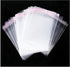 Cellophane Bag 5 x 6.5 inch Clear Resealable Bags, Self Adhesive for Bakery, Favors & Arts & Crafts (100 Pcs)