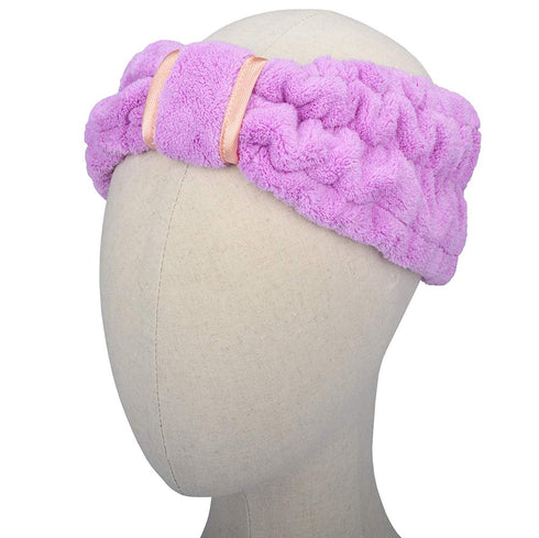 HOPESHINE Spa Facial Headbands for Women - Terry Elastic Hairband for Makeup and Washing Face, 3-pack