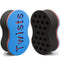 Twist Hair Sponge Brush - Curl Sponge Big Holes for Women and Men Dread Foam Afro Curling Loc Brush (3 Pcs)