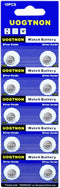 394 SR936SW Watch Battery, 1.55V Silver Oxide Button Cell, 10-Pack