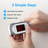 SPA30, SpO2 ThermoBio Fingertip Pulse Oximeter Blood Oxygen Saturation Monitor, Fast Reading Oxygen Meter with Clear