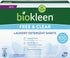 Biokleen Laundry Detergent Sheets, Free & Clear, Hypoallergenic Enzymatic Cleaning, 50 Sheets, 100 Loads
