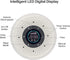 Real Fan White Noise Machine Sleep Sound Machine with Smart Mode, Timer & LED Display for Better Sleep, Office Privacy