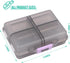 Teikou 8 Travel Pill Organizer Small Grid Compartments Pill Holder Box - Portable Medicine Container Case - Daily
