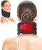 Heated Neck Brace for Neck Pain Relief - Soft Foam Cervical Collar with Neck Heating Pad, Adjustable Neck Support Brace