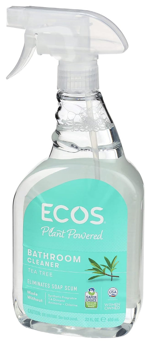 Earth Friendly Products Shower Cleaner with Tea Tree Oil, 22 Ounces