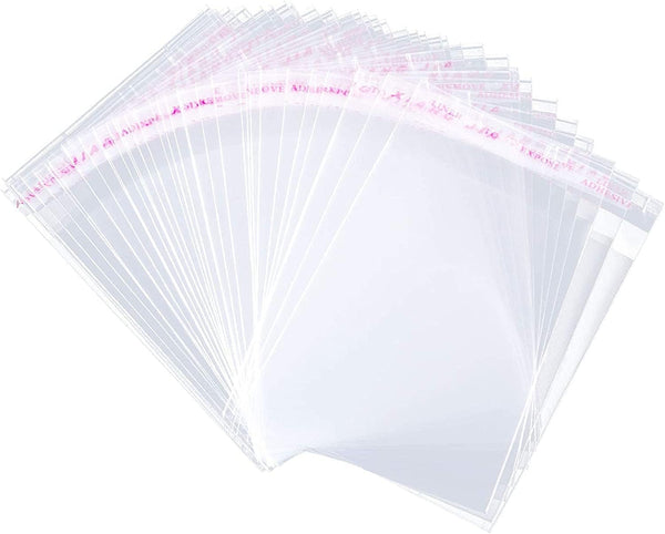 400 Pcs 2'' x 3'' Clear Resealable Cellophane Bags, Self-Sealing OPP Poly Bags for Jewelry and Cookies