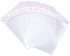 400 Pcs 2'' x 3'' Clear Resealable Cellophane Bags, Self-Sealing OPP Poly Bags for Jewelry and Cookies