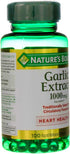 Nature's Bounty Garlic Extract - 1000 mg, 100 Rapid Release Softgels (Pack of 6)