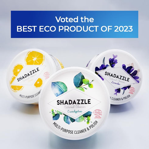Shadazzle Natural All Purpose Cleaner and Polish – Eco-Friendly Multi-Purpose Cleaning Product (Lemon, 2-Pack)