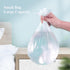 100 Pack Small Garbage Bags, White Odorless Liners for Desktop Trash Cans