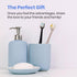 Lindo Polishing Toothbrush for Sensitive Gums and Teeth, 12000+ Ultra Fine Bristles, Pack of 4