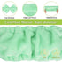 Shintop Makeup Headband - Soft Face Wash Headband with Cute Bow, Light Green