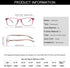 JOSCHOO Computer Reading Glasses Blue Light Blocking Readers for Men and Women (Purple Stripe, 3.0)