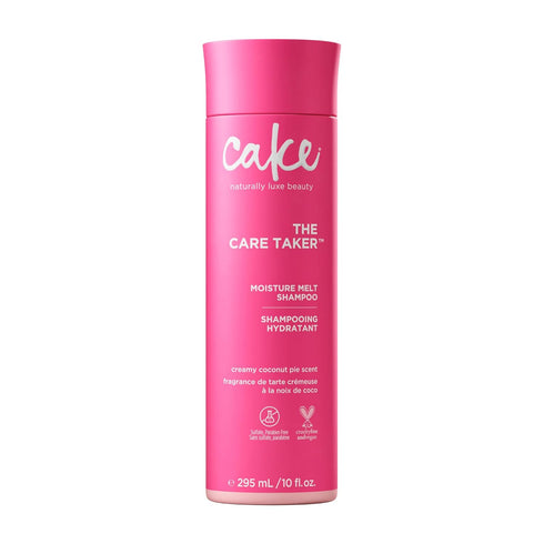 Cake Beauty Moisturizing Shampoo - The Care Taker, Hydrates Dry Hair with Coconut Water, 10 fl oz